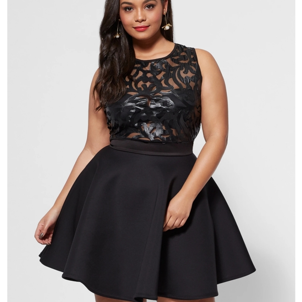 Fashion to Figure Malia Flare Dress